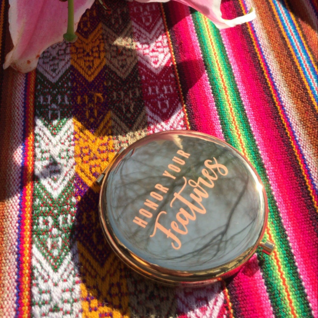 Honor Your Features Compact Mirror