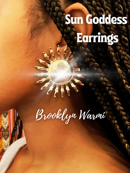 Sun Goddess Earrings